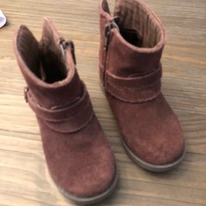 Baby Gap Sueded Brown Boots